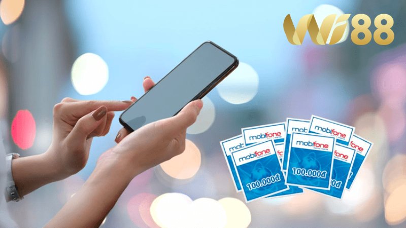 wi88 Người chơi có thể dùng thẻ điện thoại nạp ví game