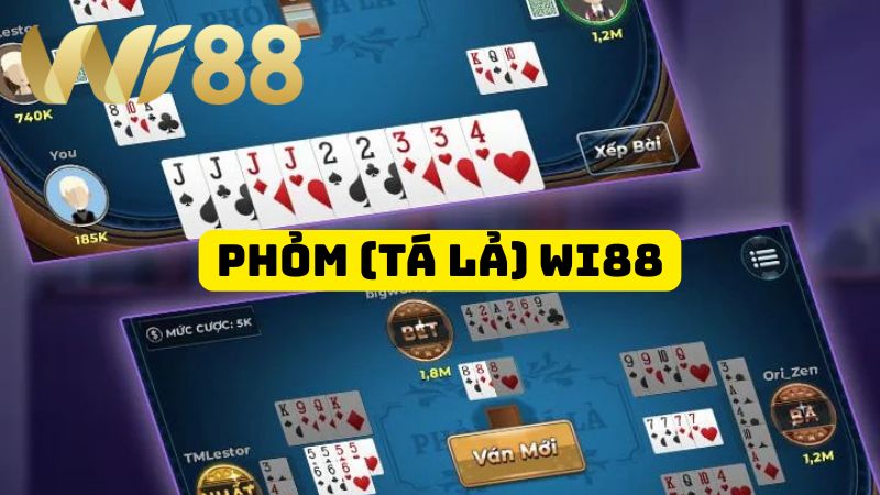 WI88 Chia Sẻ Bí Quyết Tận Hưởng Trọn Vẹn Phỏm, Tá lả 2025