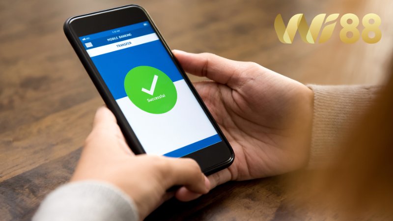 WI88 Rút thưởng cá cược qua ngân hàng được đông đảo người chơi lựa chọn