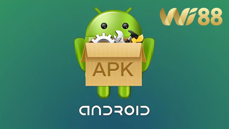 Thao tác tải xuống app cho hệ điều hành Android nhanh gọn - Wi88 APK